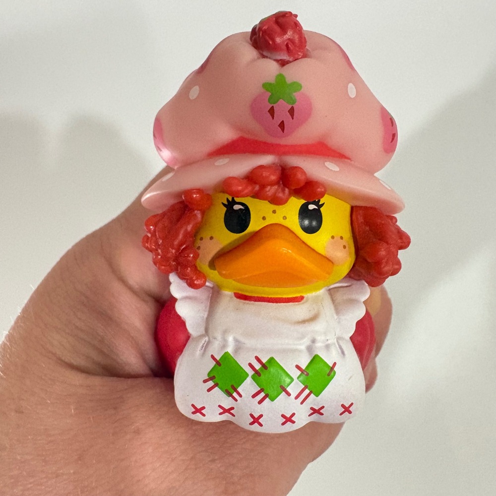 Strawberry Shortcake TUBBZ Rubber Duck Beaded Pen and Mini Lunchbox Bundle - Picture 3 of 4